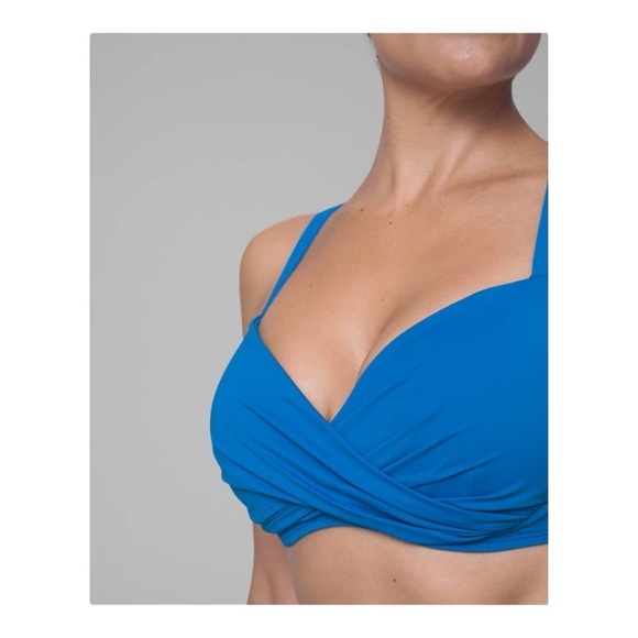 BLEU ROD Beattie Basket Case Over The Shoulder Underwire Bikini Top NWT - Picture 3 of 6